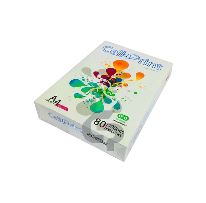 کاغذ A4 سل پرینت (Cell Print) 80 گرم بسته 500 برگی