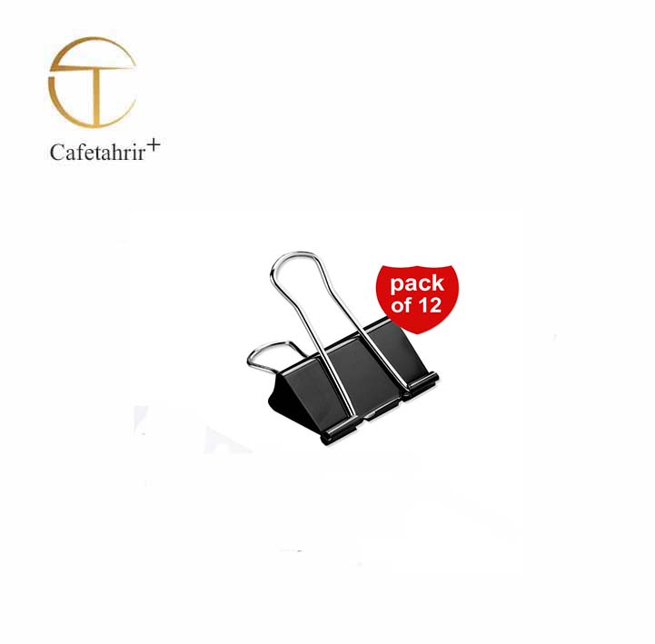 گیره دوبل سایز 51 میلی متر بسته 12 عددی